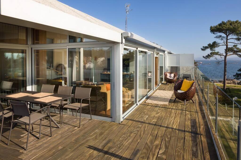 Ferienwohnung Atico Sotavento A Illa de Arousa Exterior foto