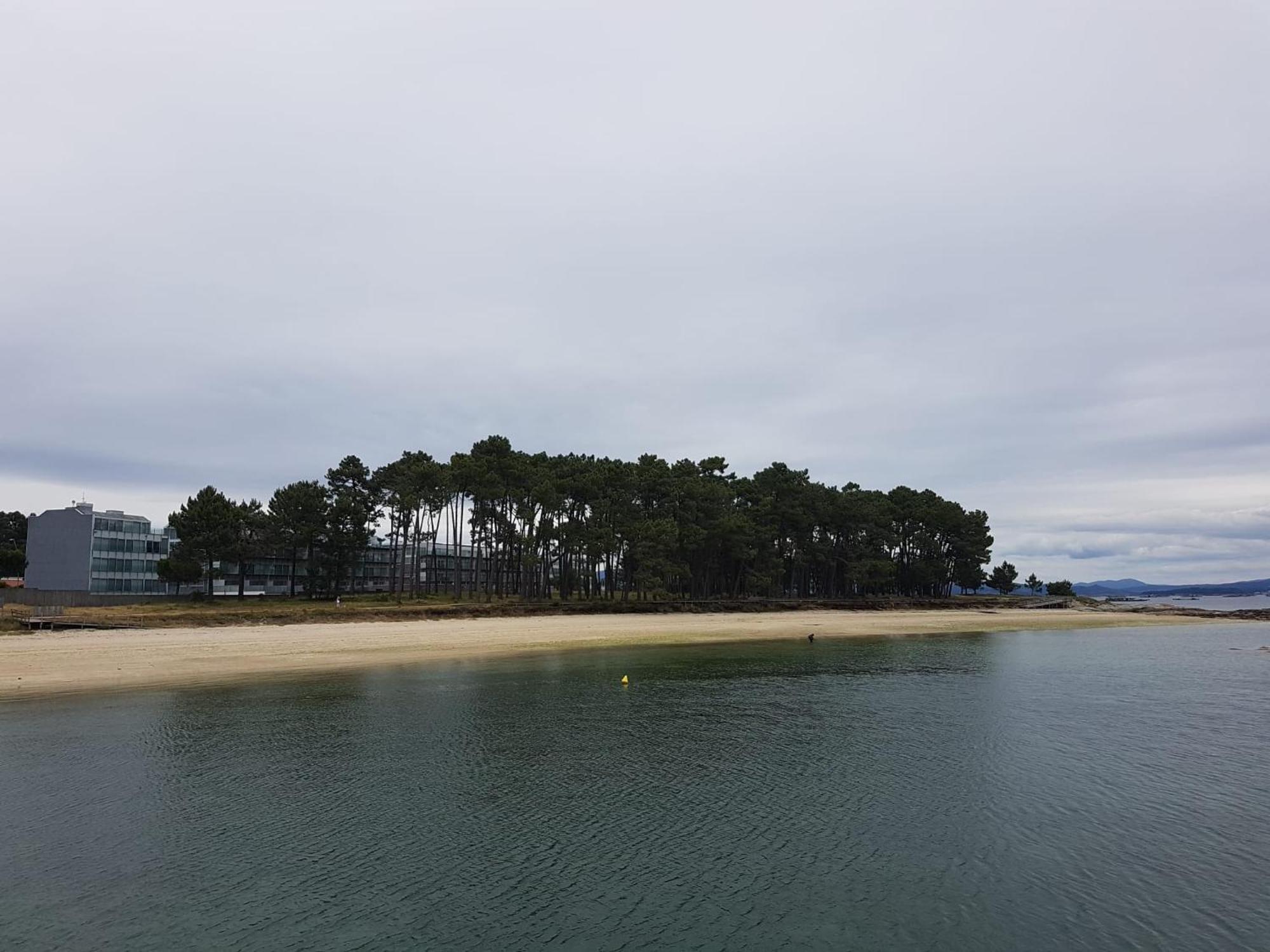 Ferienwohnung Atico Sotavento A Illa de Arousa Exterior foto